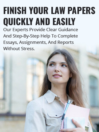 Finish Your Law Papers Quickly And Easily